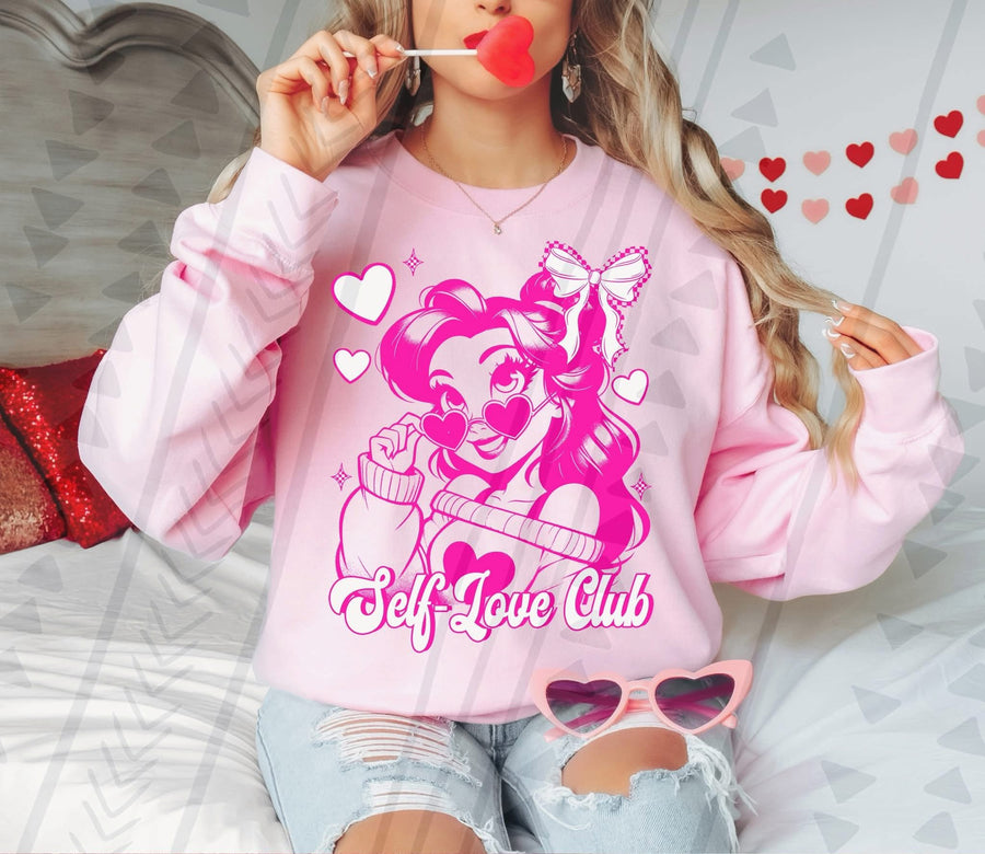 Princesses Say Self Love Club Gildan Graphic Tee – Empowerment & Positive Vibes - Pretty Petty Co