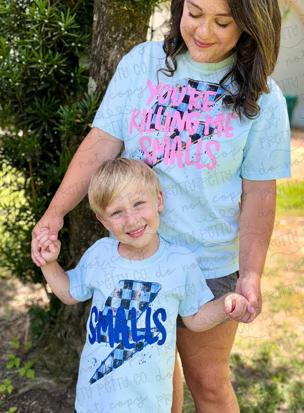 Mommy & Me Matching Son Shirts | You’re Killing Me Smalls Lightning Bolt Design
