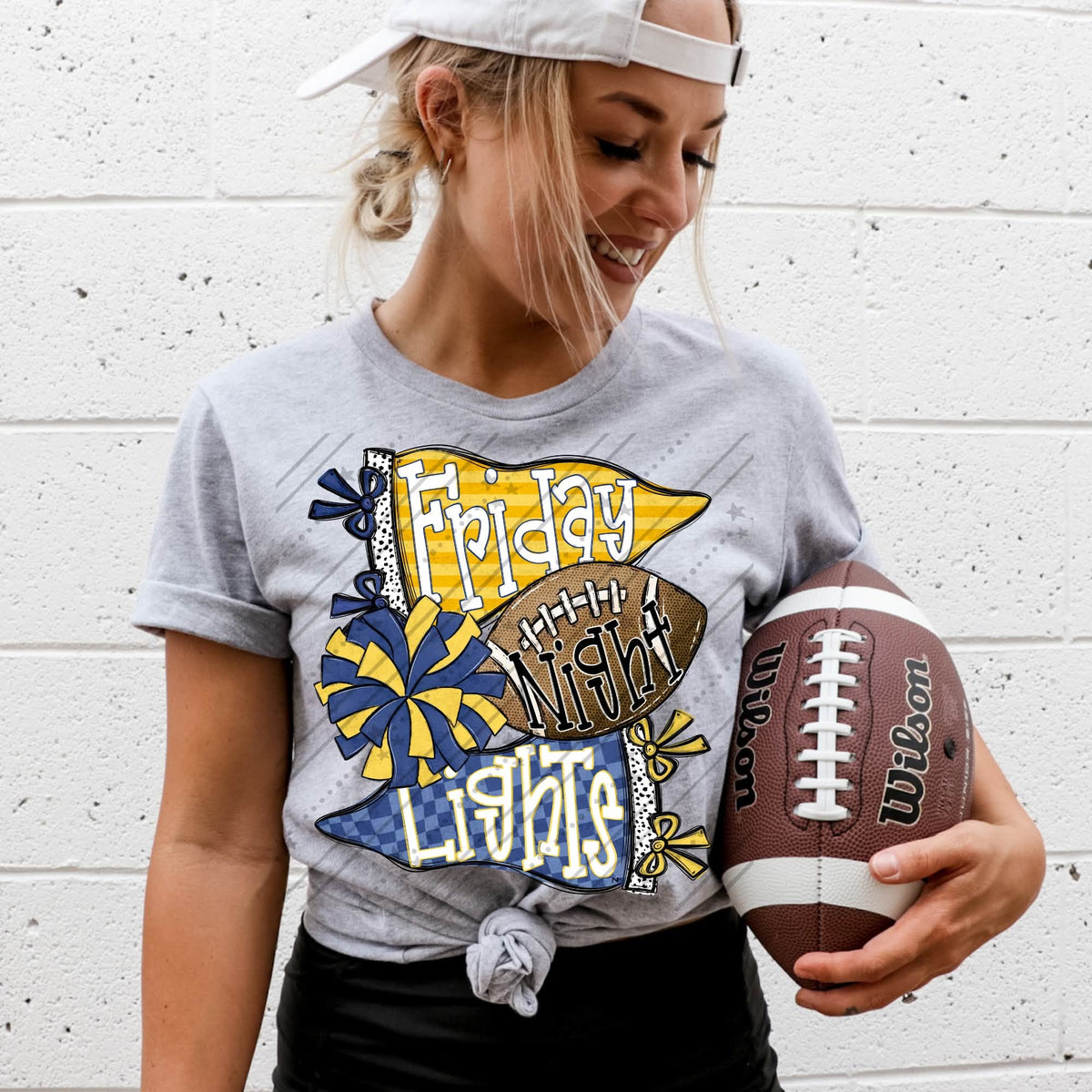 Friday Night Lights Shirt | Football Game Day Tee | School Spirit Shirt | Football Season Apparel | Stadium Nights