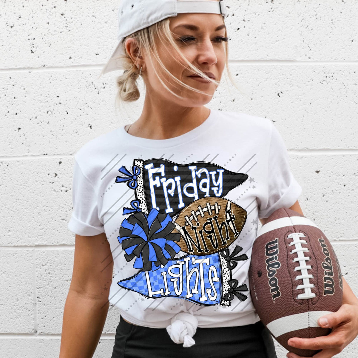 Friday Night Lights Shirt | Football Game Day Tee | School Spirit Shirt | Football Season Apparel | Stadium Nights