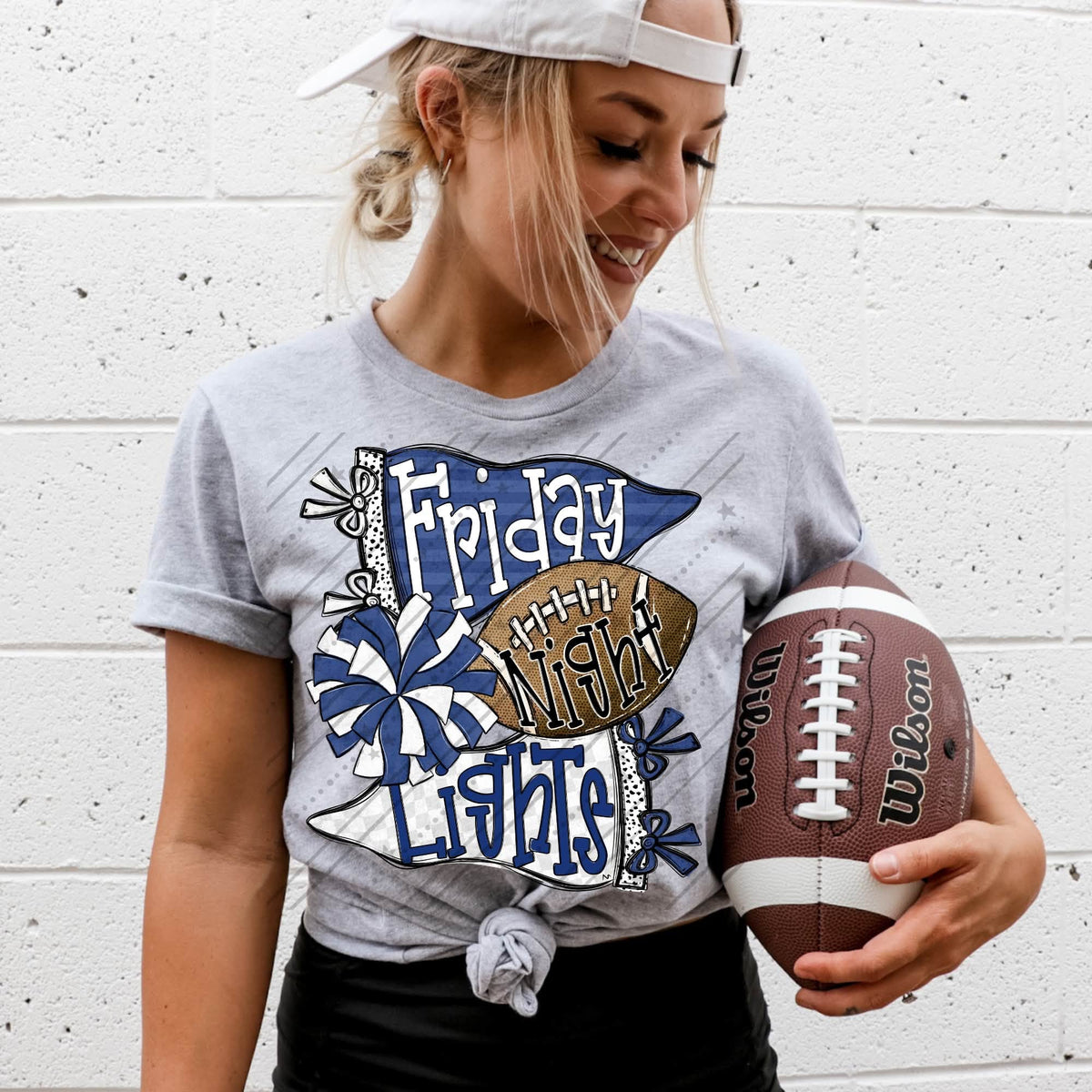 Friday Night Lights Shirt | Football Game Day Tee | School Spirit Shirt | Football Season Apparel | Stadium Nights