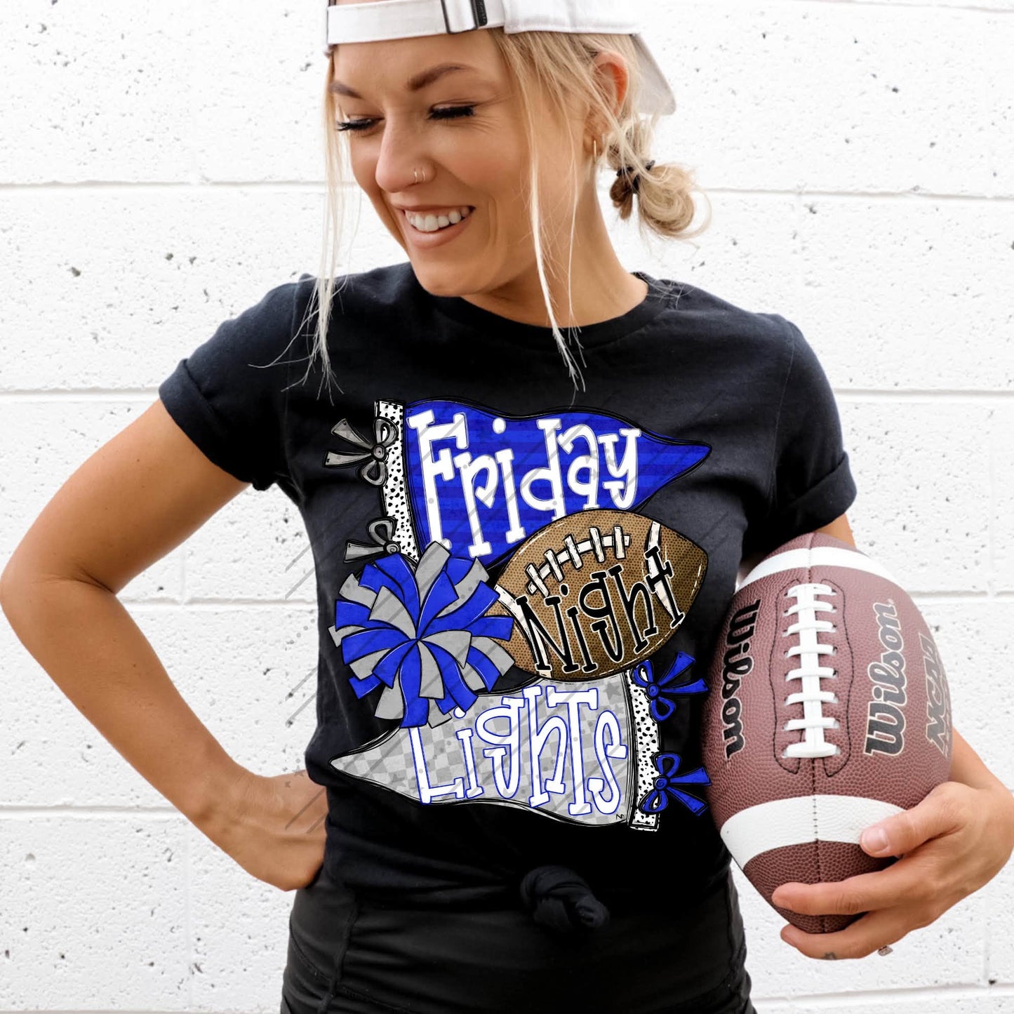 Friday Night Lights Shirt | Football Game Day Tee | School Spirit Shirt | Football Season Apparel | Stadium Nights
