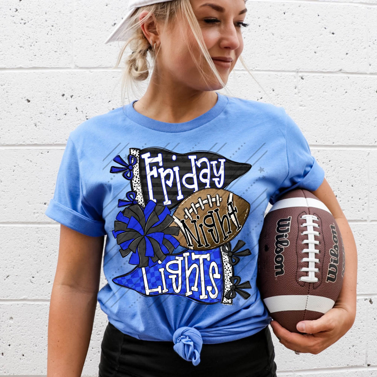 Friday Night Lights Shirt | Football Game Day Tee | School Spirit Shirt | Football Season Apparel | Stadium Nights