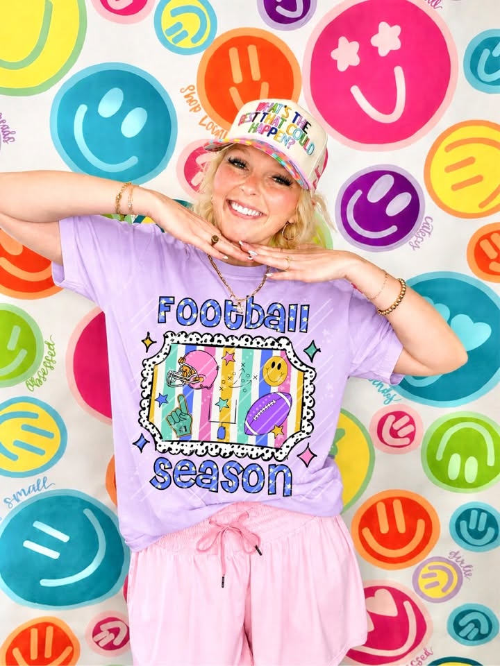 Football Season Shirt | Football Game Day Tee | School Spirit Apparel | Tailgate Shirt | Football Fan Gift