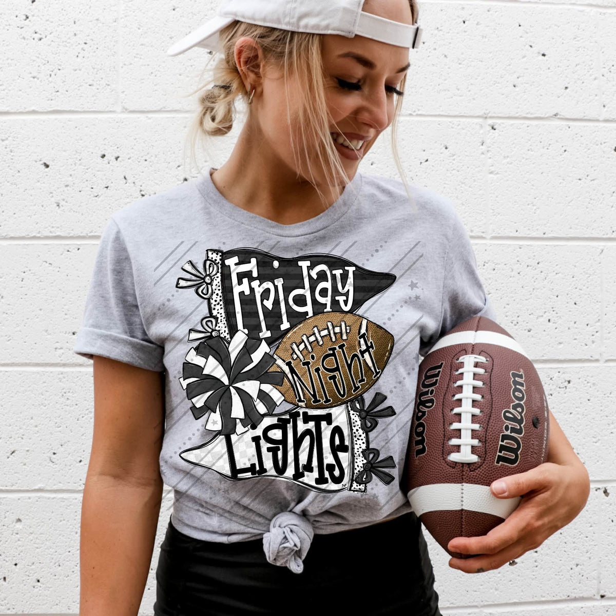 Friday Night Lights Shirt | Football Game Day Tee | School Spirit Shirt | Football Season Apparel | Stadium Nights
