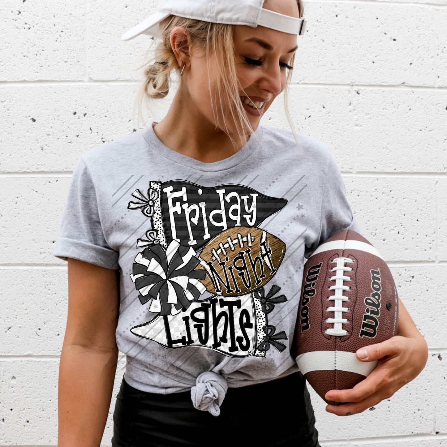 Friday Night Lights Shirt | Football Game Day Tee | School Spirit Shirt | Football Season Apparel | Stadium Nights