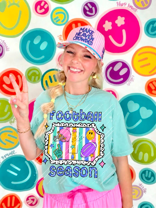 Football Season Shirt | Football Game Day Tee | School Spirit Apparel | Tailgate Shirt | Football Fan Gift