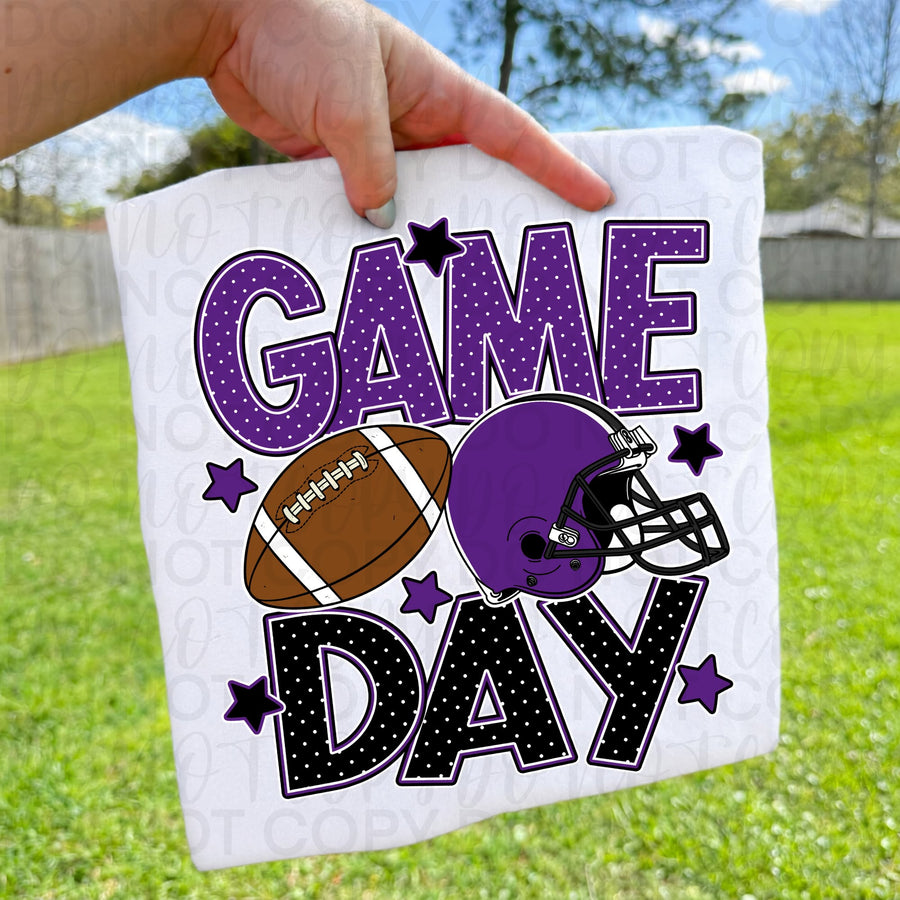 Game Day Shirt | Football Game Day Tee | Sports Fan Graphic Tee | Tailgate Shirt | Football Season Apparel | Gift for Fans