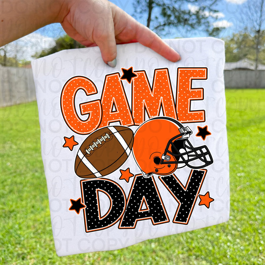 Game Day Shirt | Football Game Day Tee | Sports Fan Graphic Tee | Tailgate Shirt | Football Season Apparel | Gift for Fans