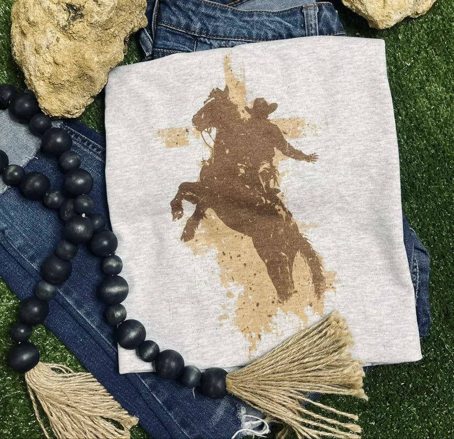 Bronc Rider (Gildan Tee) - Pretty Petty Co