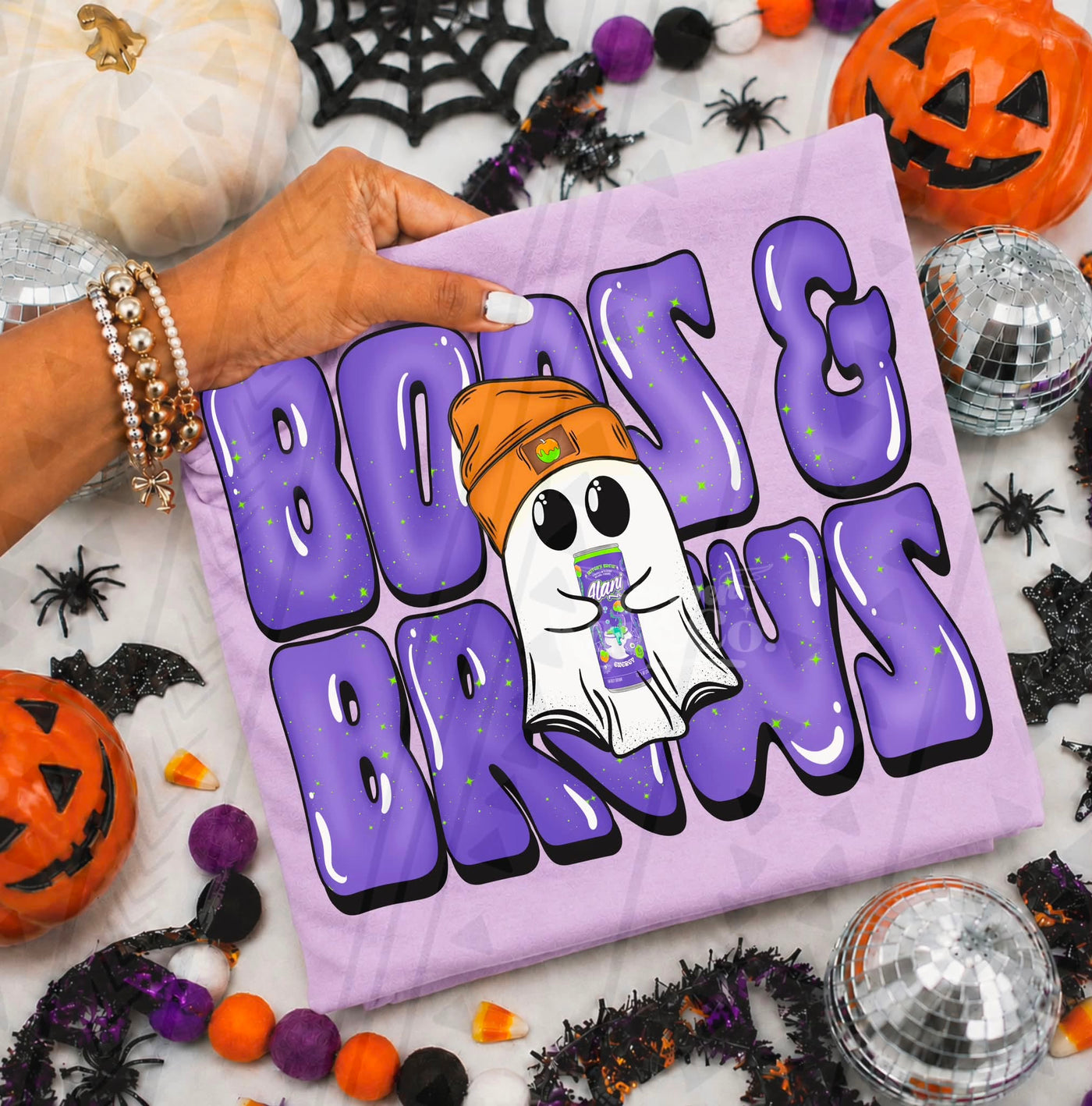 Boo & Alani Ghost Halloween Graphic Tee | Funny Spooky Shirt