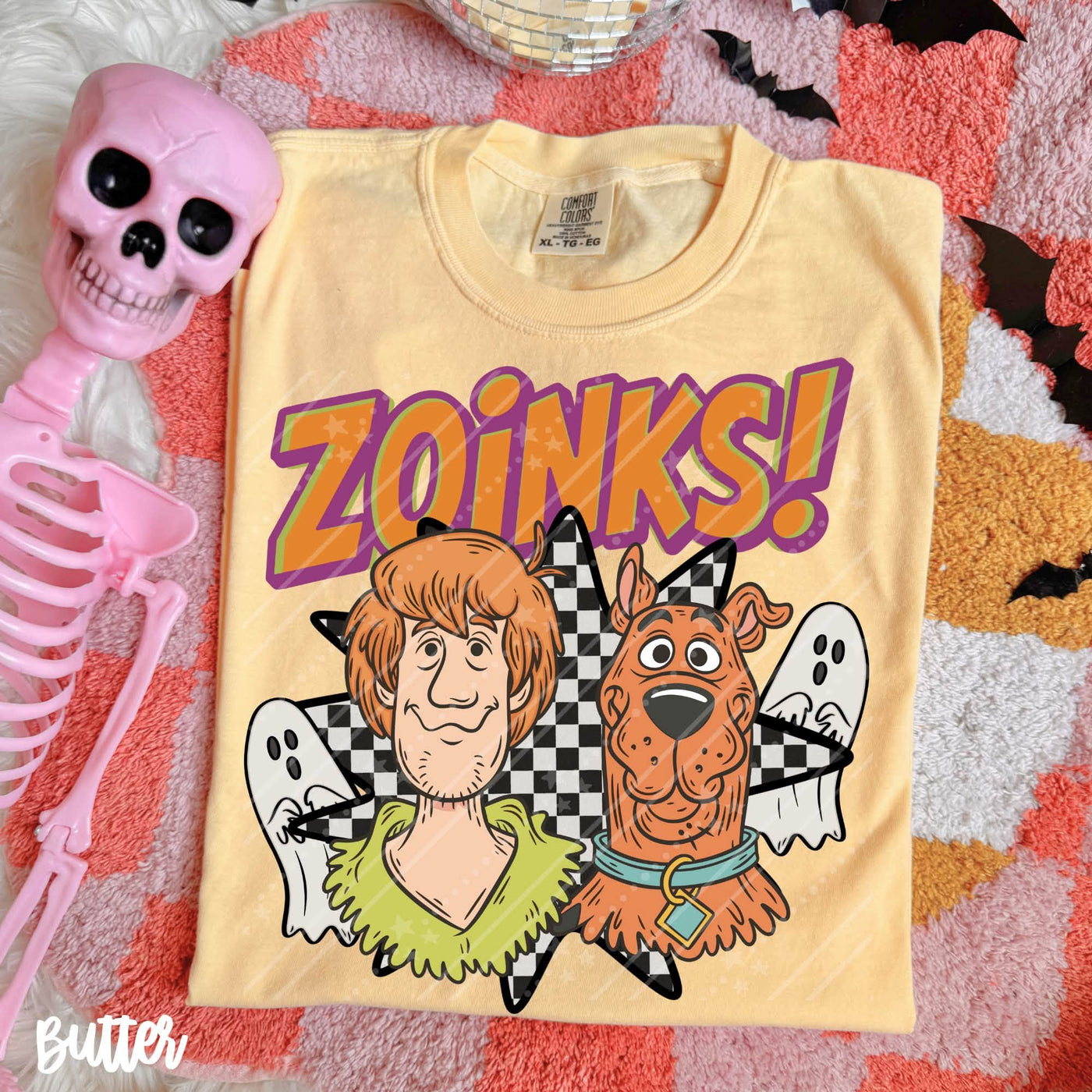 Zoinks Mystery Dog Halloween Graphic Tee | Retro Spooky Shirt