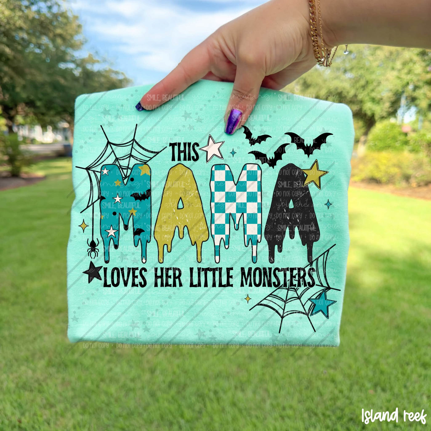 This Mama Loves Her Little Monsters Halloween Graphic Tee – Cute Spooky Mom Shirt