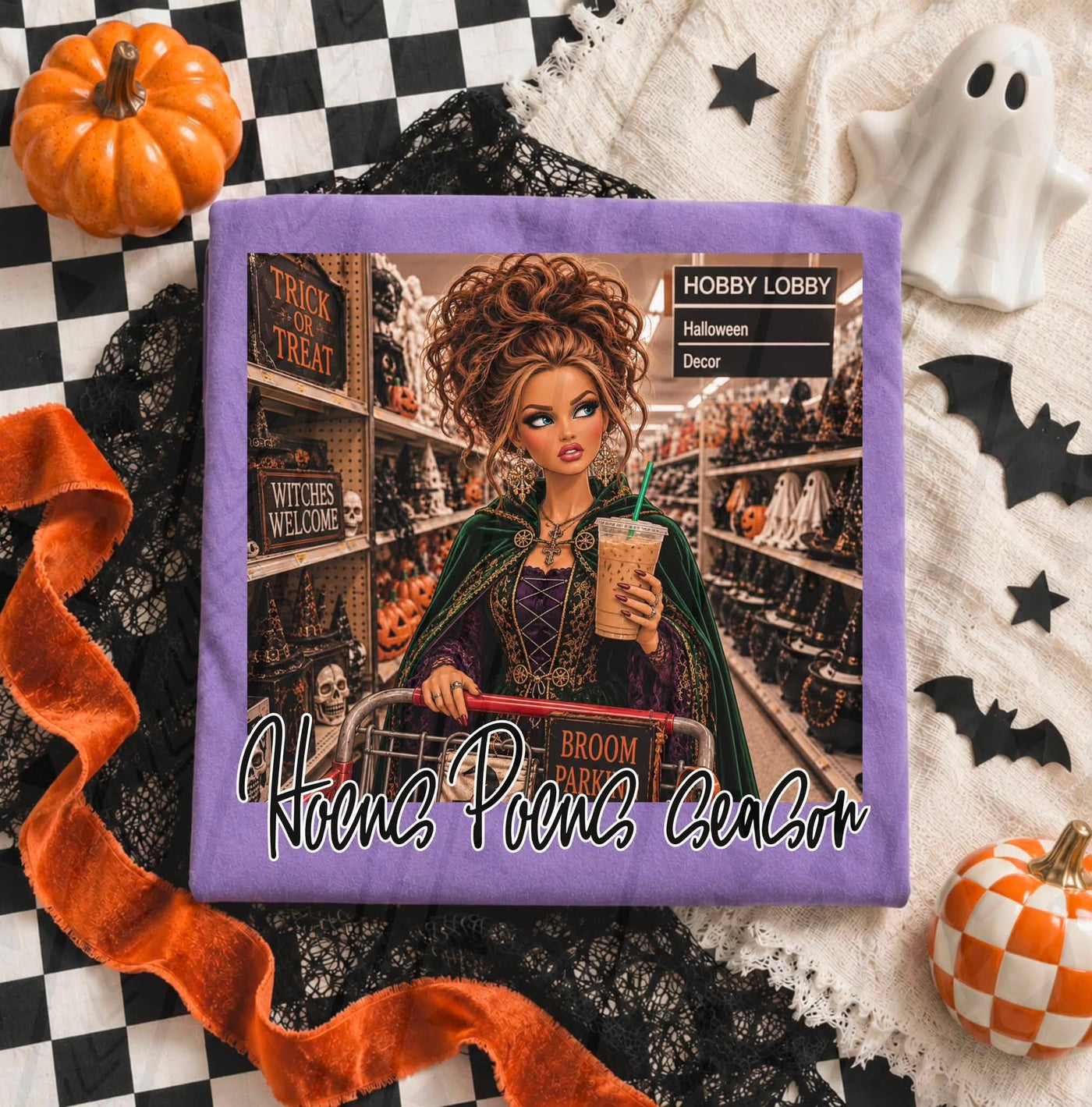 HP Season Funny Halloween Graphic Tee | Fall Shopping Shirt