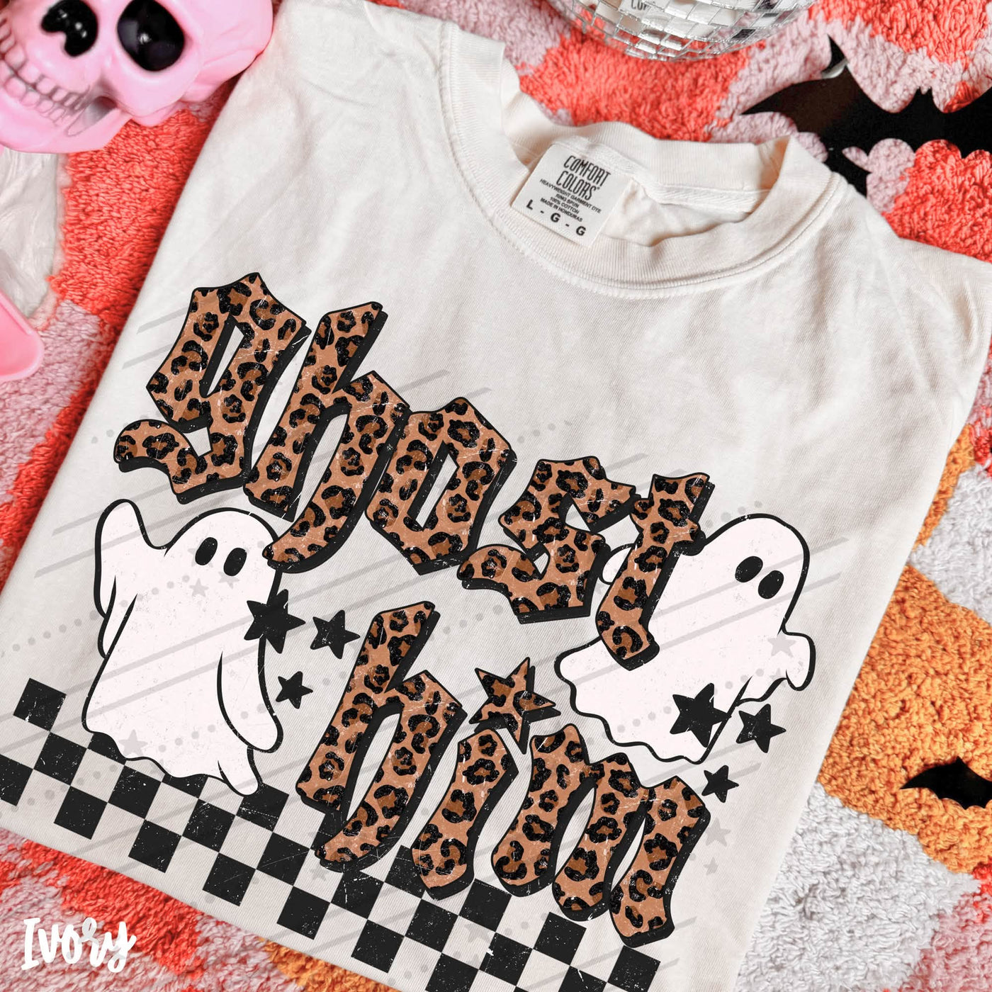 Ghost Him Halloween Graphic Tee – Funny Ghost Spooky Season Shirt