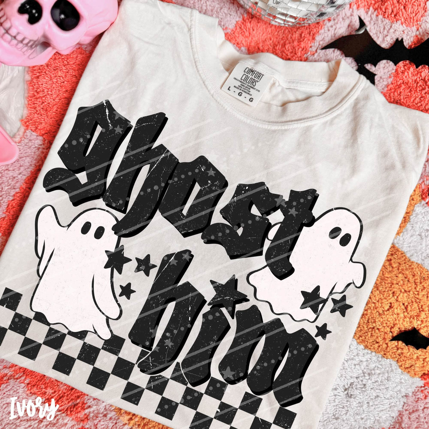 Ghost Him Halloween Graphic Tee – Funny Ghost Spooky Season Shirt