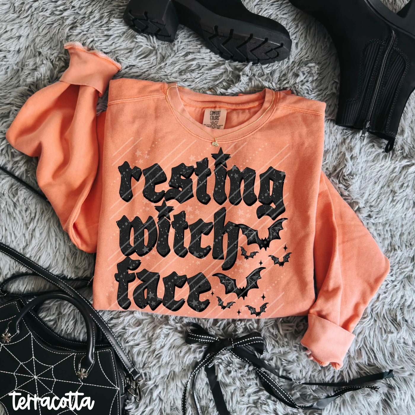 Resting Witch Face Halloween Graphic Tee – Funny Witchy Halloween Shirt