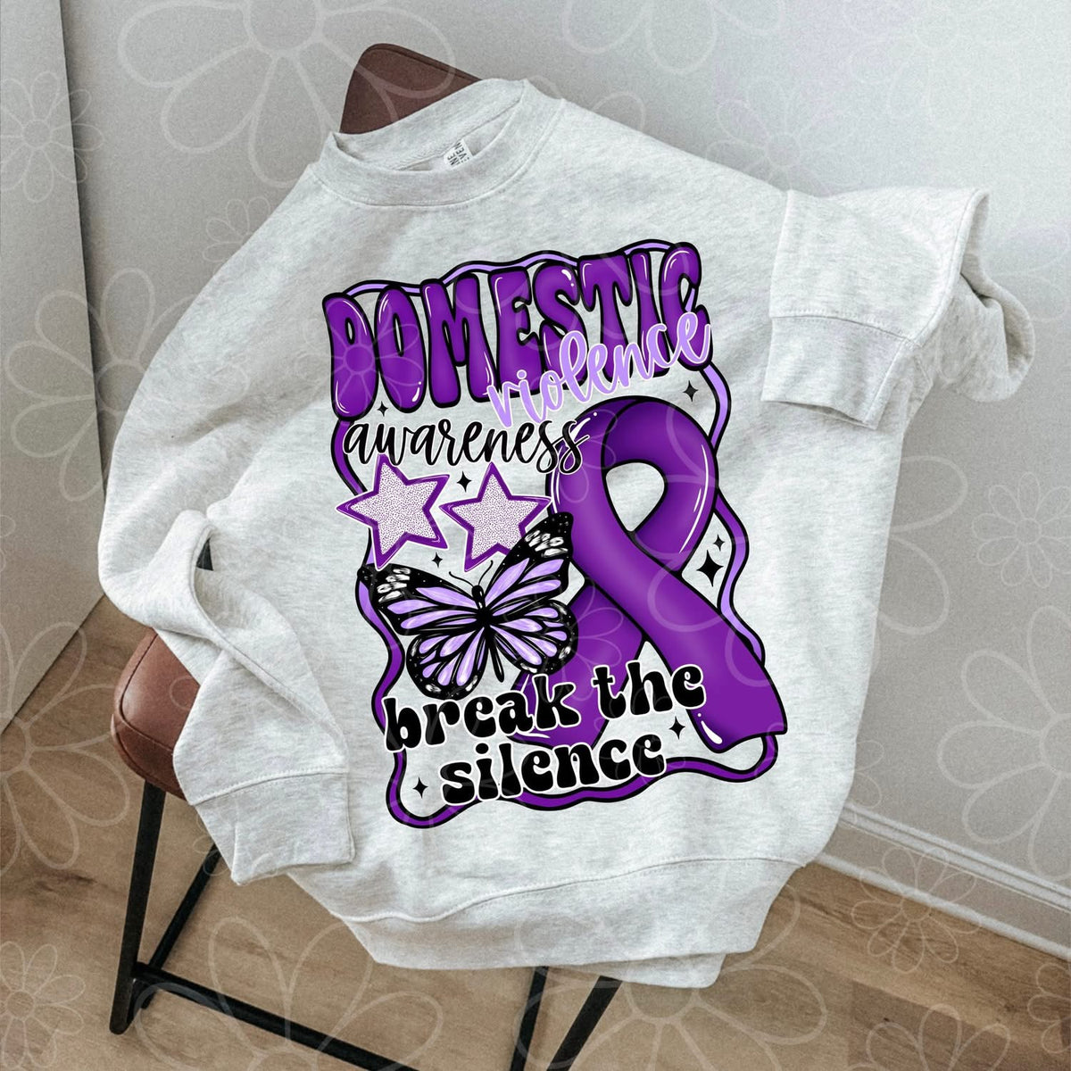 Domestic Violence Awareness Graphic Tee – Support & Advocacy Shirt – Unisex DTF Print – Kids & Adult Sizes - Pretty Petty Co