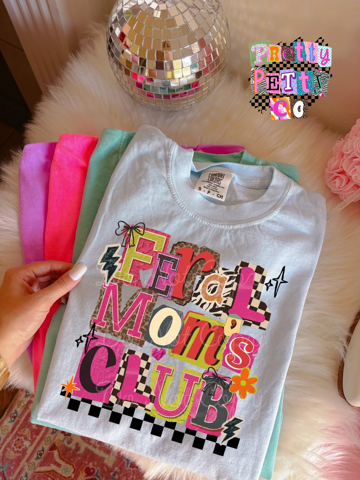 Feral Moms Club Graphic Tee – Funny Mom Life Shirt – Gildan Adult & Youth Unisex – DTF Printed T-Shirt - Pretty Petty Co