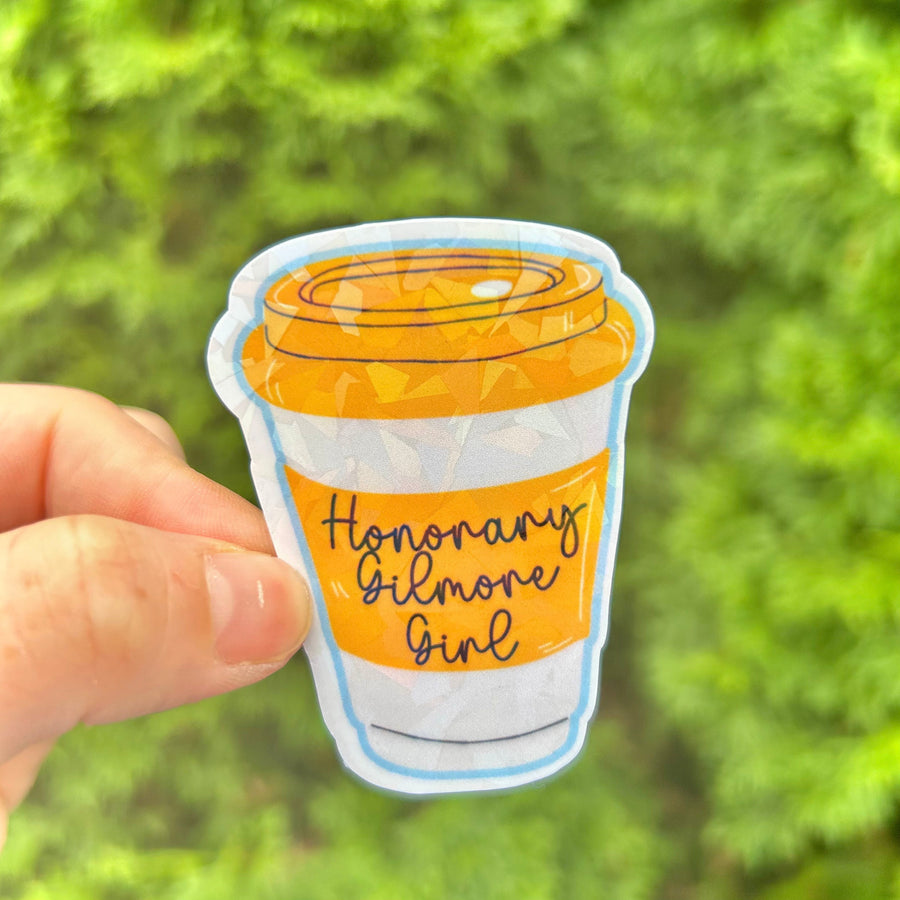 Honorary Coffee Sticker - Pretty Petty Co