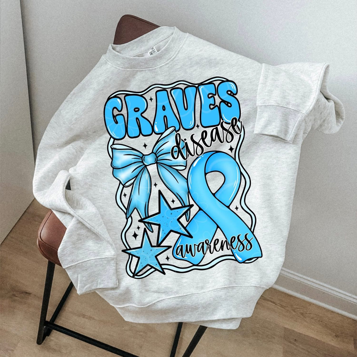 Graves’ Disease Awareness Graphic Tee – Support & Advocacy Shirt – Unisex DTF Print – Kids & Adult Sizes - Pretty Petty Co