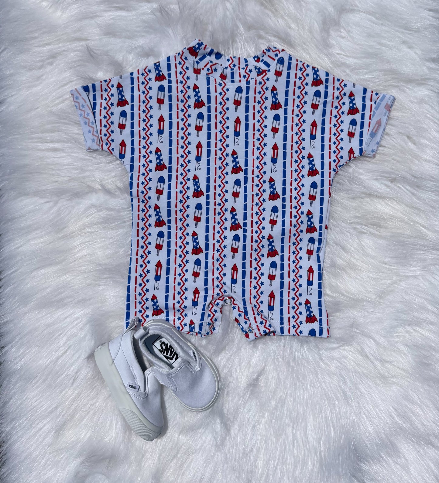 Bomb Pop Bash Romper