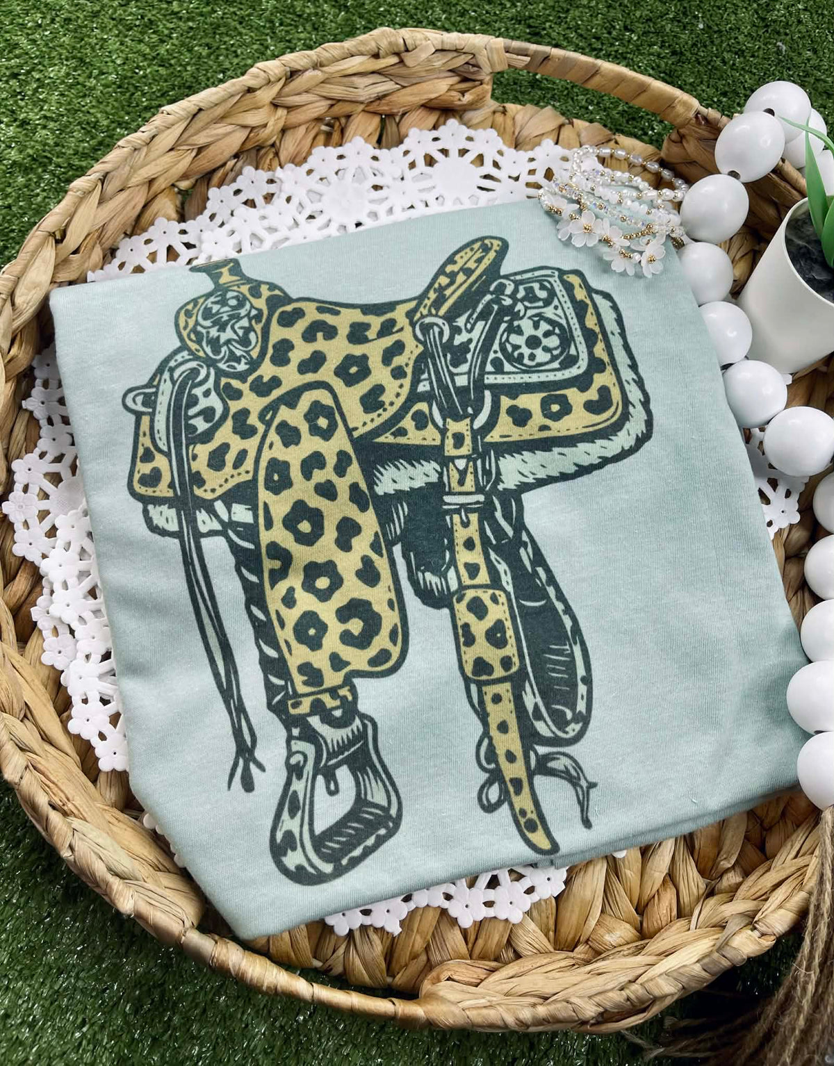 Leopard Saddle (Tultex Softstyle) - Pretty Petty Co