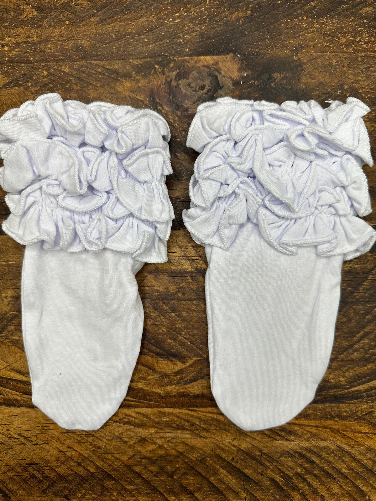 Ankle Ruffle Socks (Multiple Colors) - Pretty Petty Co