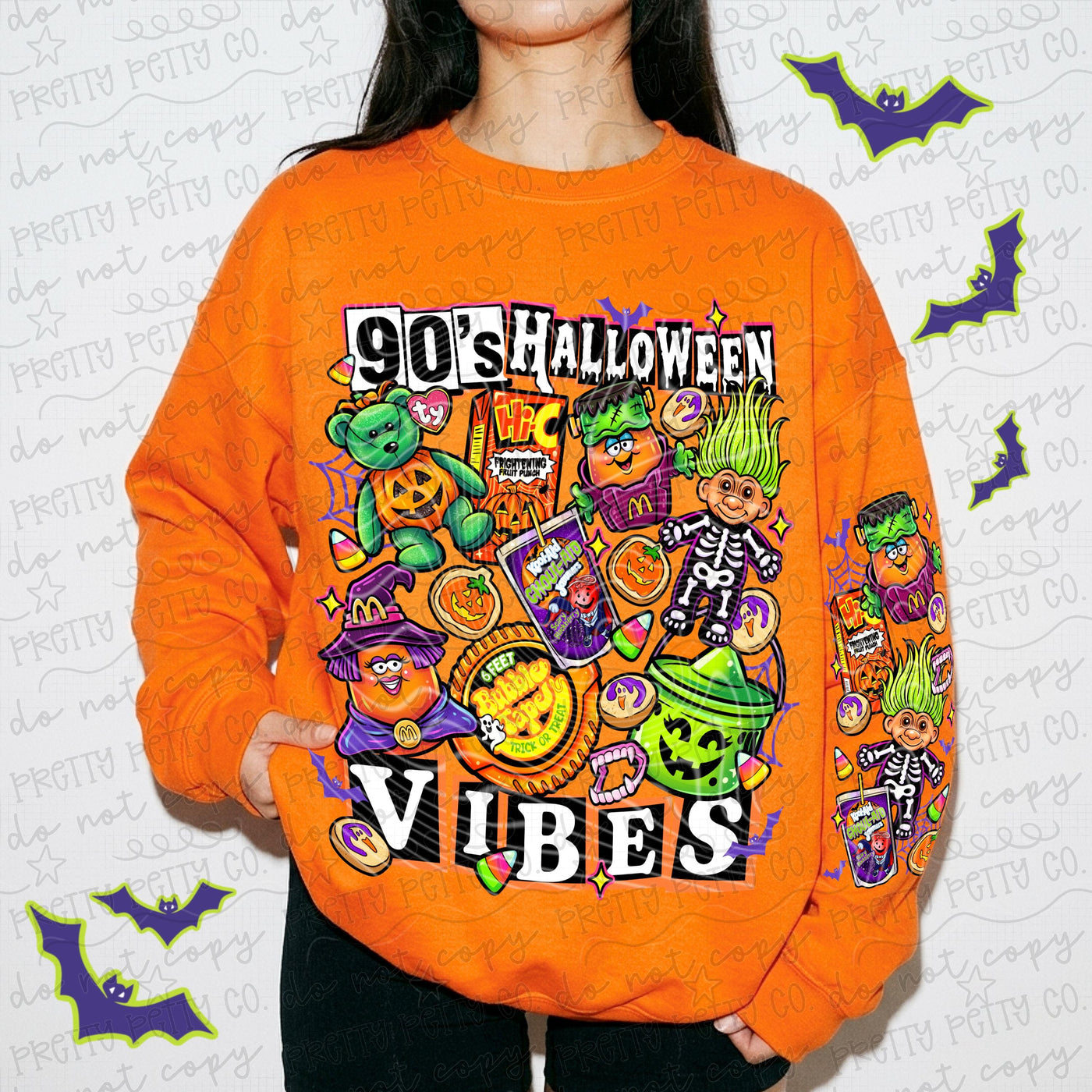 90s Nostalgia Halloween Vibes Graphic Tee