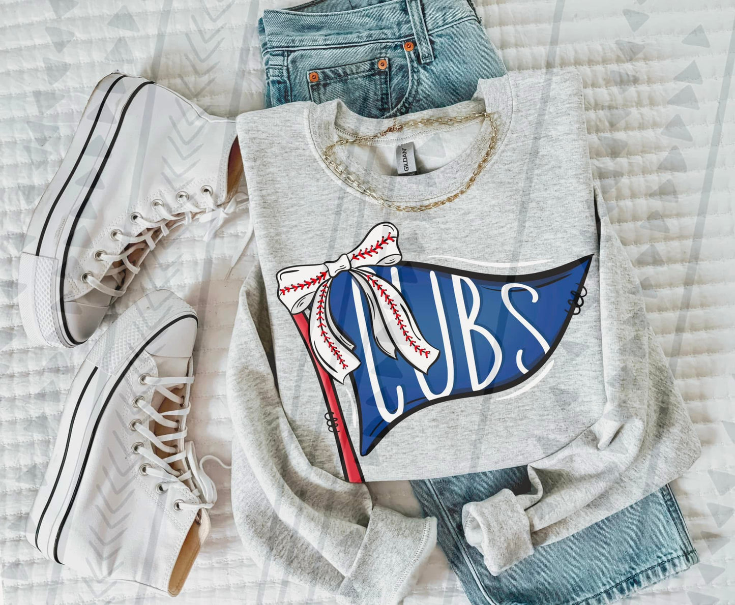 Baseball Team Pennant Flag Graphic Tee | Retro Game Day Shirt | Ballpark Aesthetic