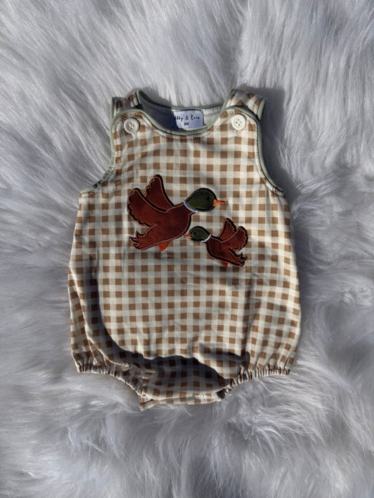 Flying South Smocked Romper (FINAL SALE)