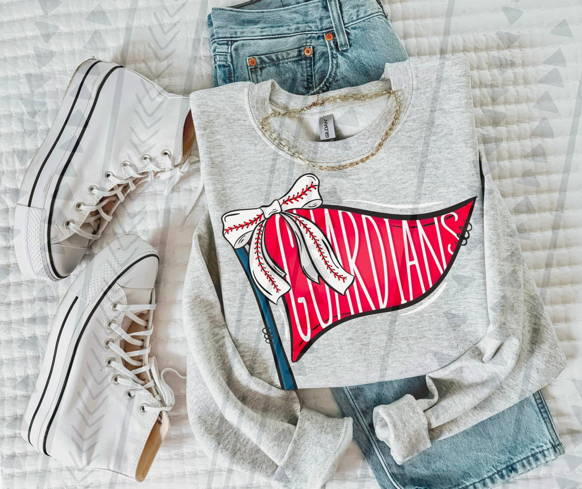 Baseball Team Pennant Flag Graphic Tee | Retro Game Day Shirt | Ballpark Aesthetic - Pretty Petty Co