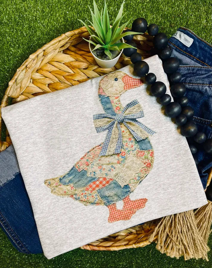 Patchwork Goose ( Gildan Tee) - Pretty Petty Co