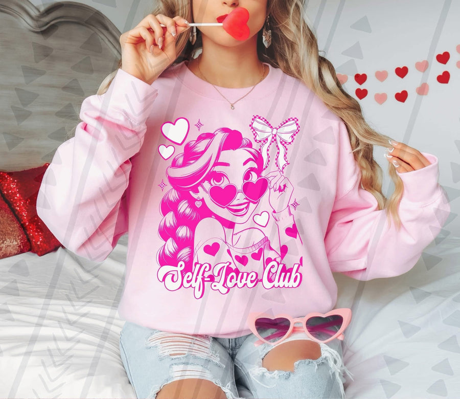Princesses Say Self Love Club Gildan Graphic Tee – Empowerment & Positive Vibes - Pretty Petty Co