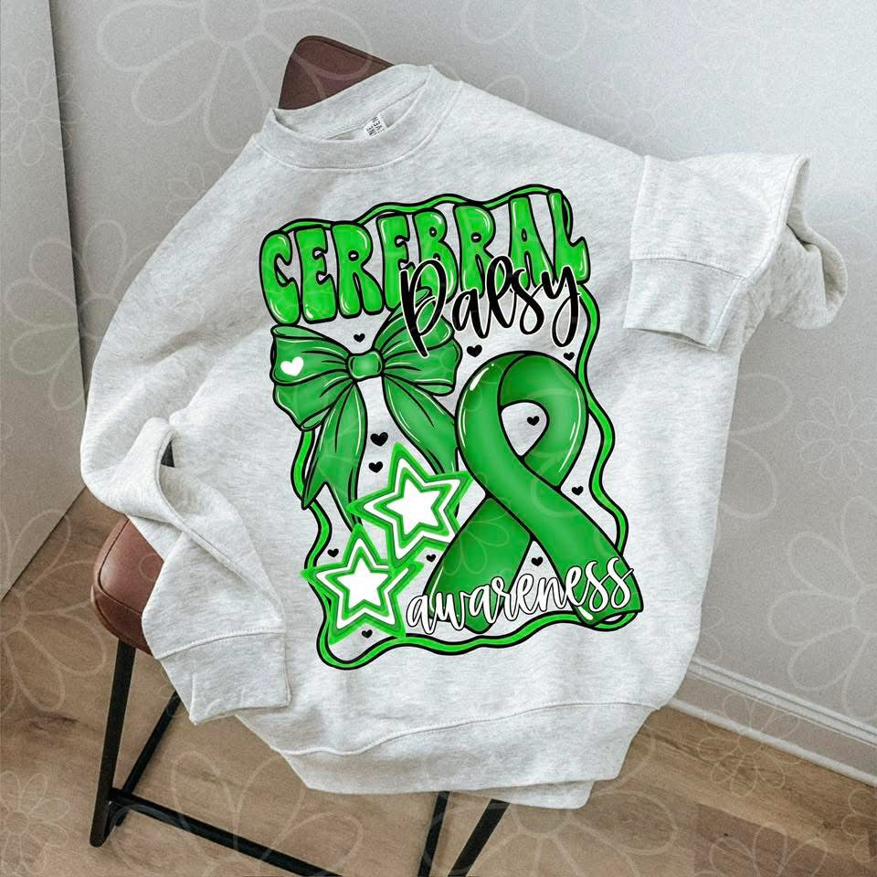 Cerebral Palsy Awareness Graphic Tee – Support & Advocacy Shirt – Unisex DTF Print – Kids & Adult Sizes - Pretty Petty Co