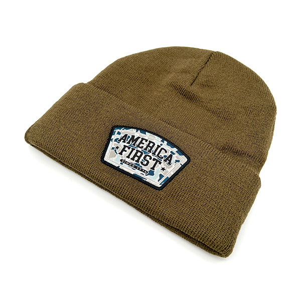 America First Since 1776 Beanie - Pretty Petty Co
