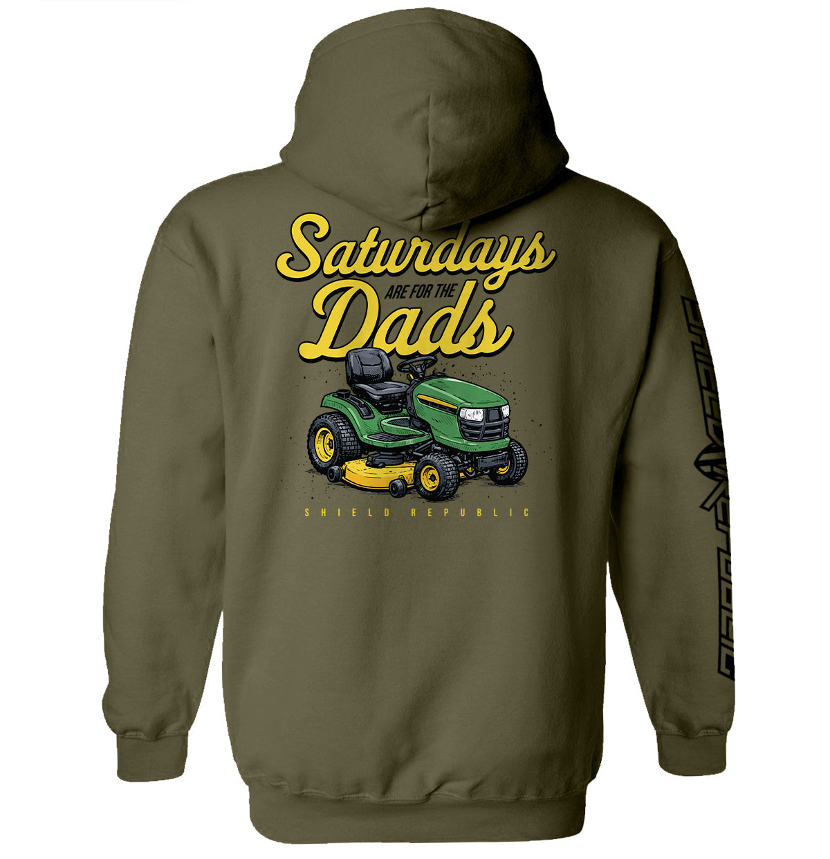 Saturdays Are For The Dads Mower - Pretty Petty Co