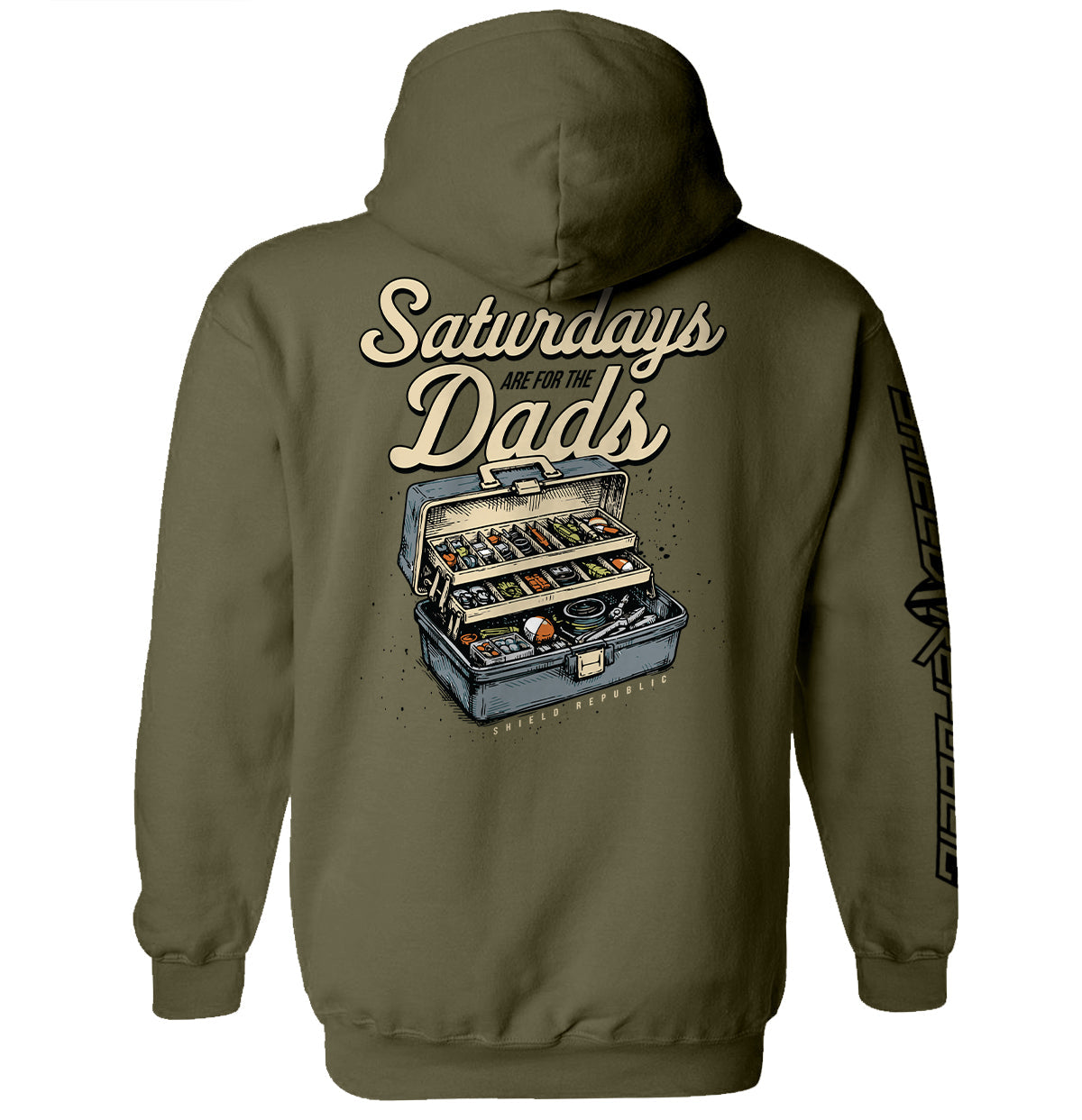 Saturdays Are For The Dads Tackle Box - Pretty Petty Co
