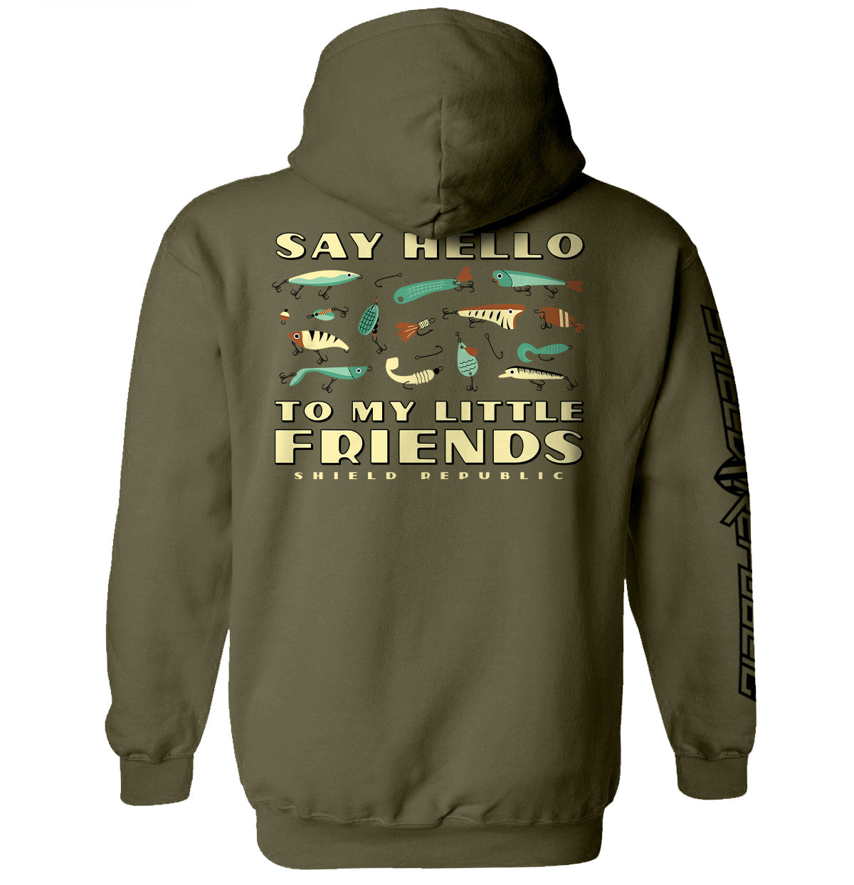 Say Hello to My Little Friends Green - Pretty Petty Co