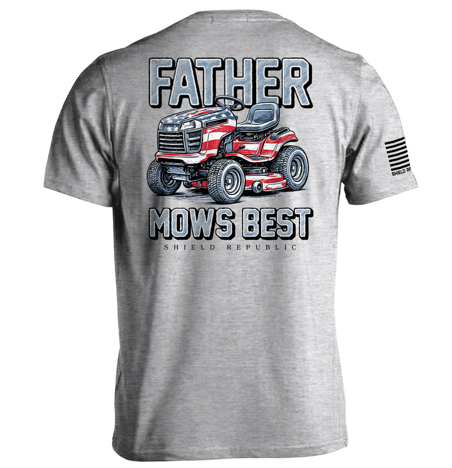 Father Mows Best Stars and Stripes - Pretty Petty Co