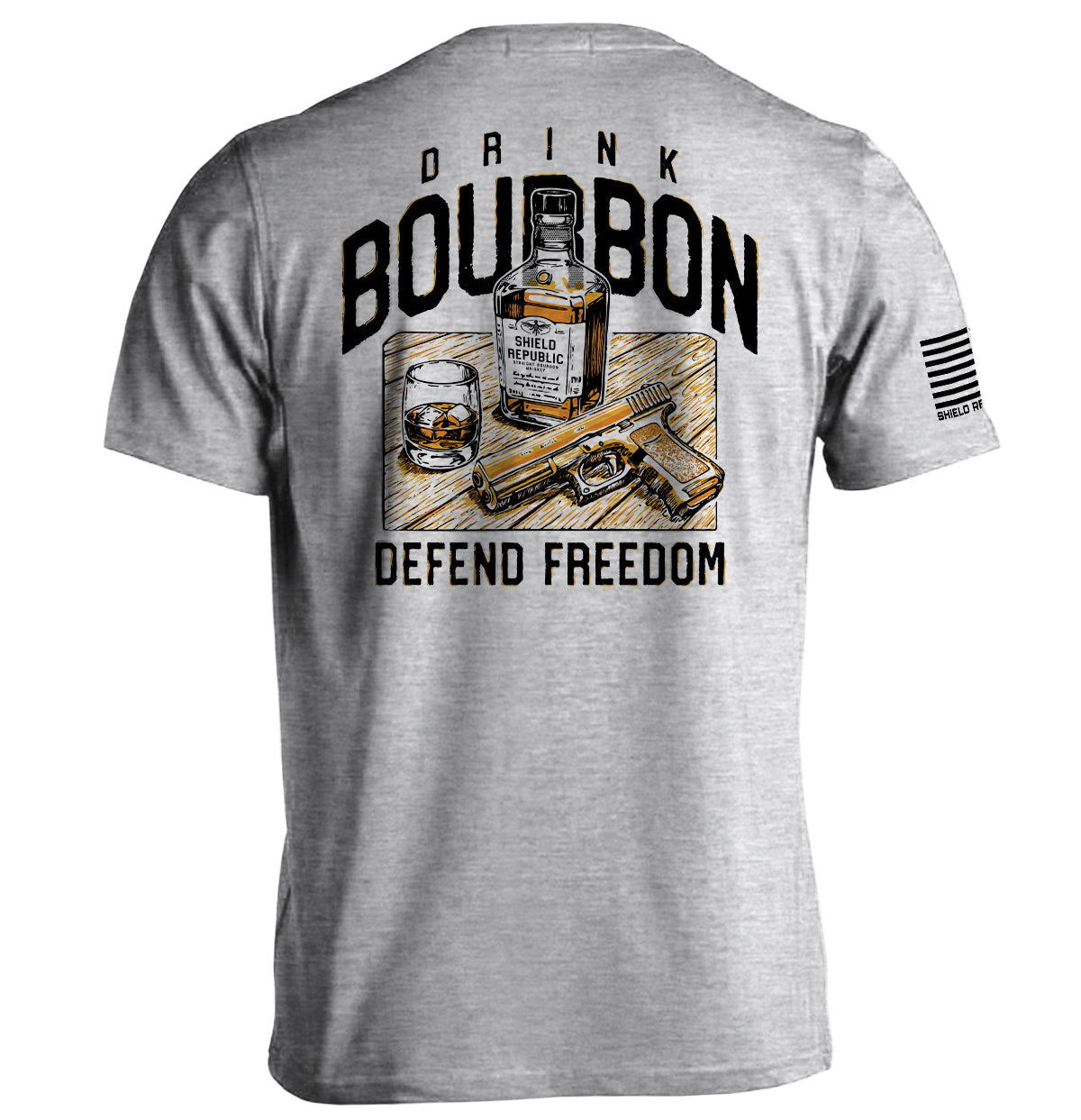 Drink Bourbon Defend Freedom - Pretty Petty Co