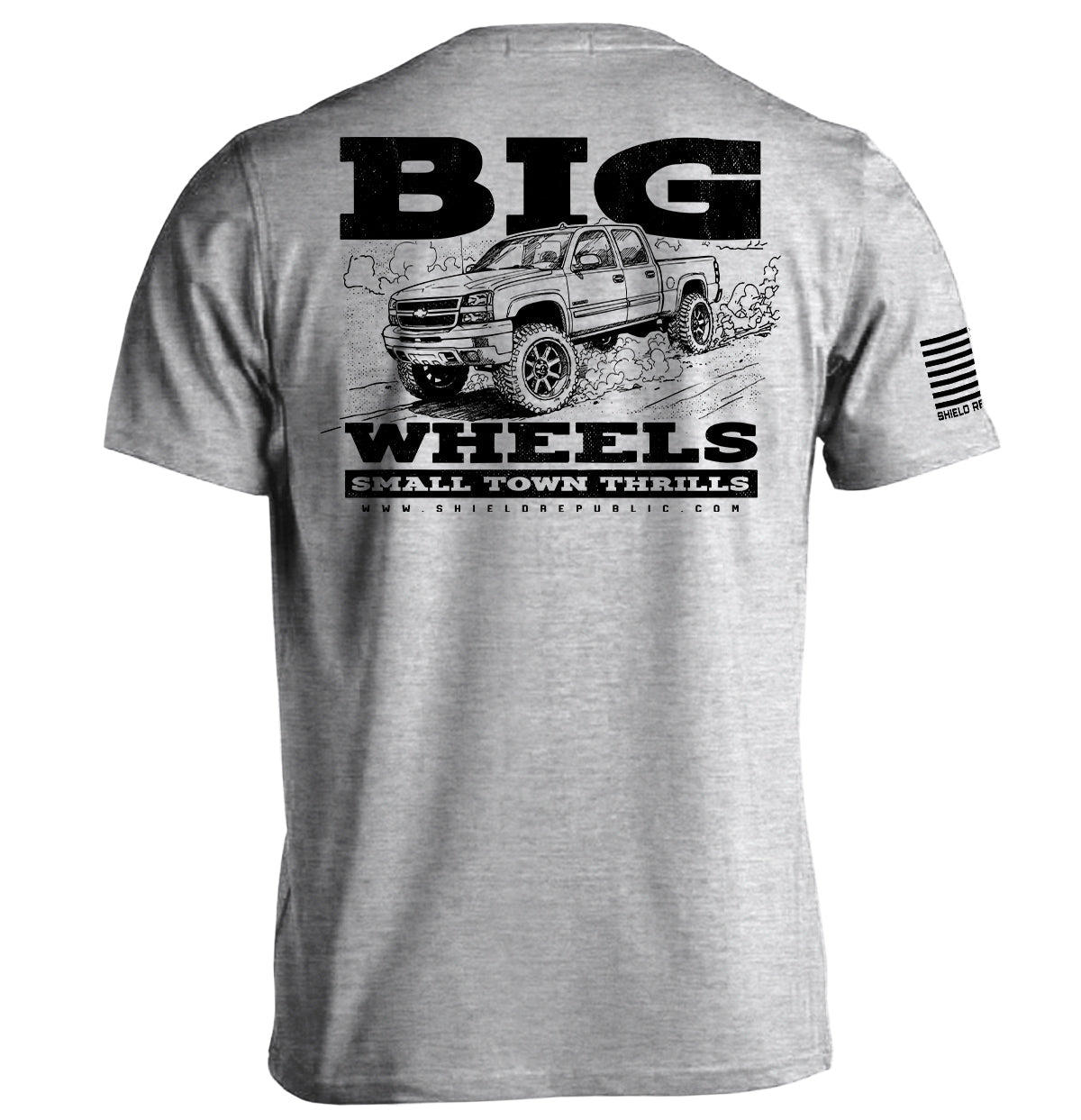 Big Wheels Small Town Thrills - Pretty Petty Co