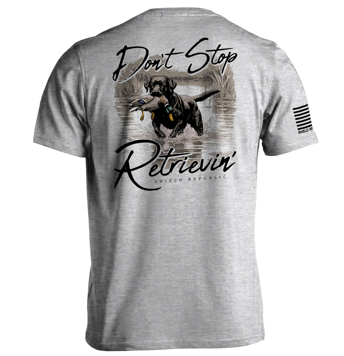 Don't Stop Retrievin' Black Lab - Pretty Petty Co