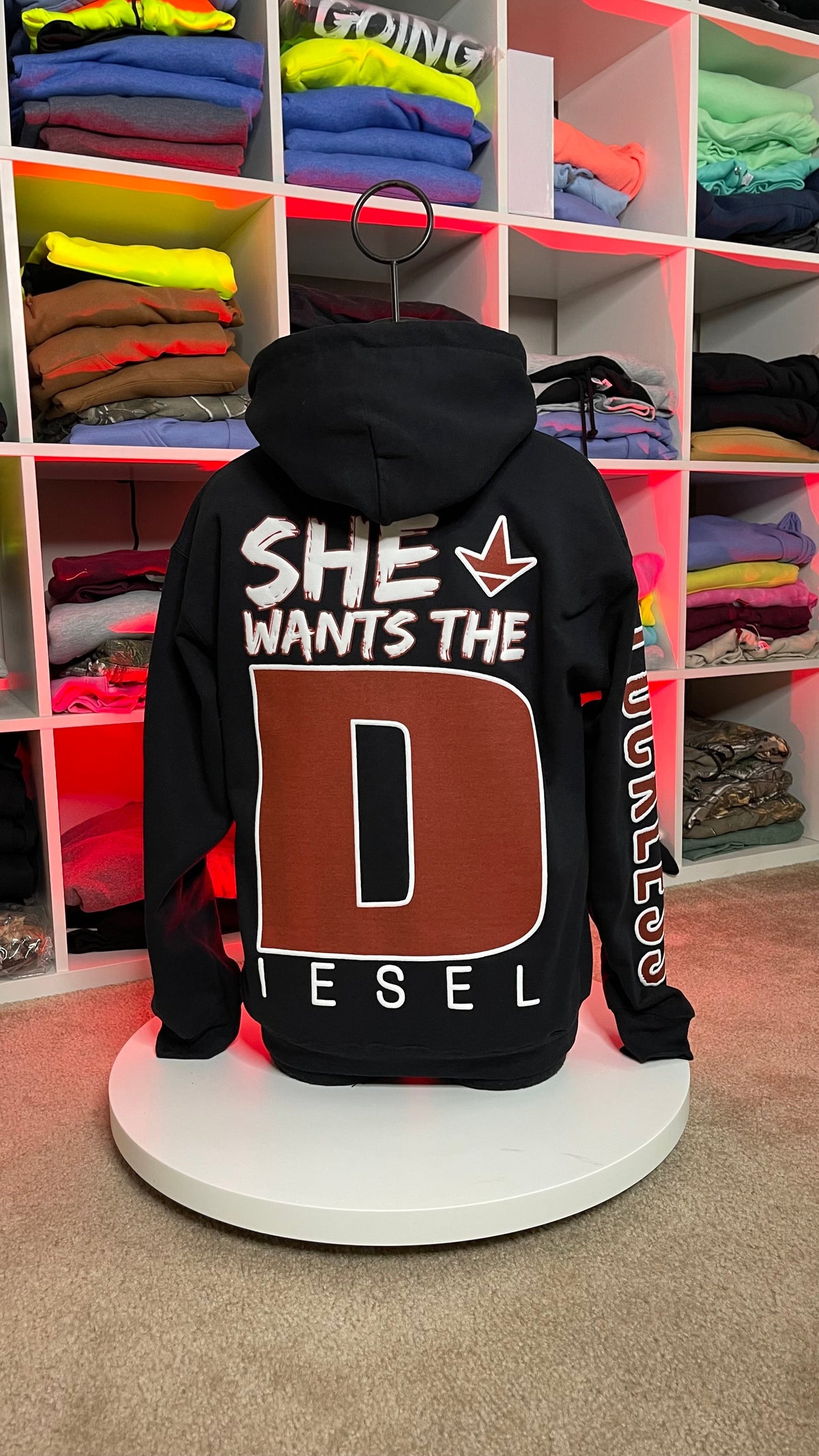 She Wants the Diesel | Hoodie - Pretty Petty Co