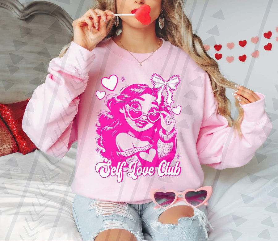 Princesses Say Self Love Club Gildan Graphic Tee – Empowerment & Positive Vibes - Pretty Petty Co