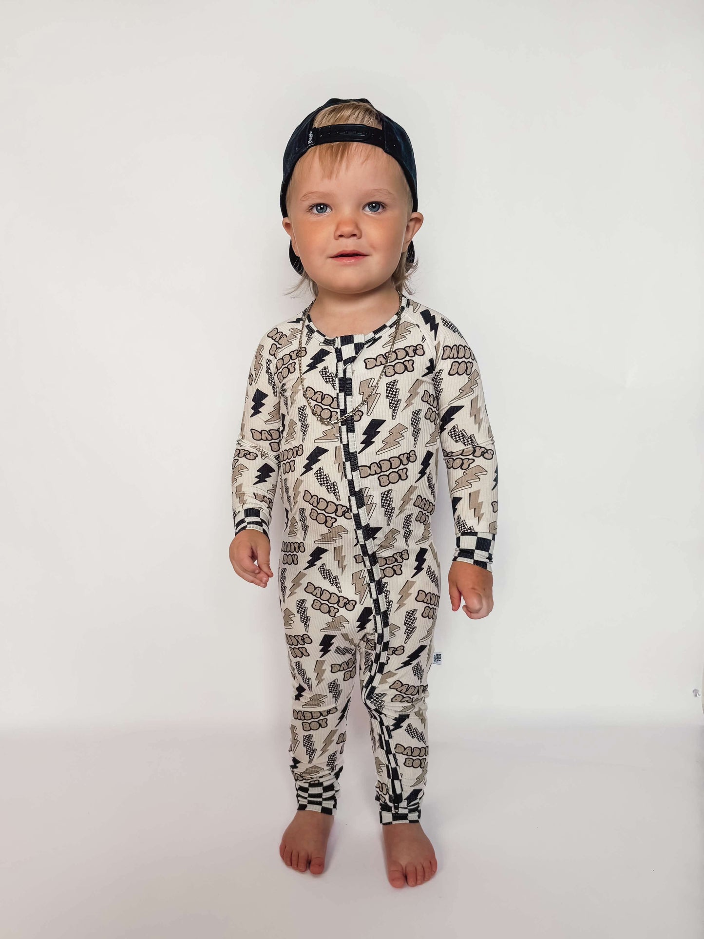 12/18 Months Daddy's Boy Ribbed Bamboo Sleeper