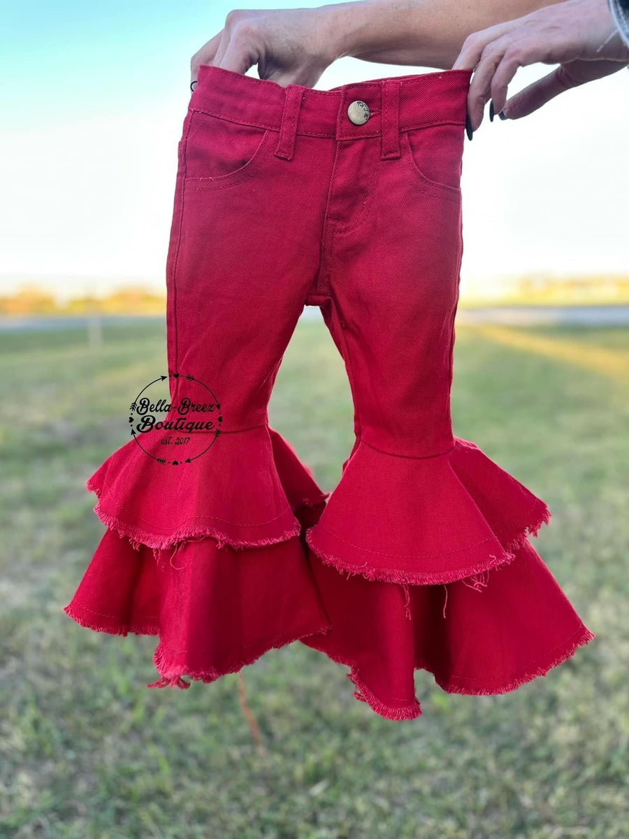 Red Rodeo Queen Jeans - Pretty Petty Co