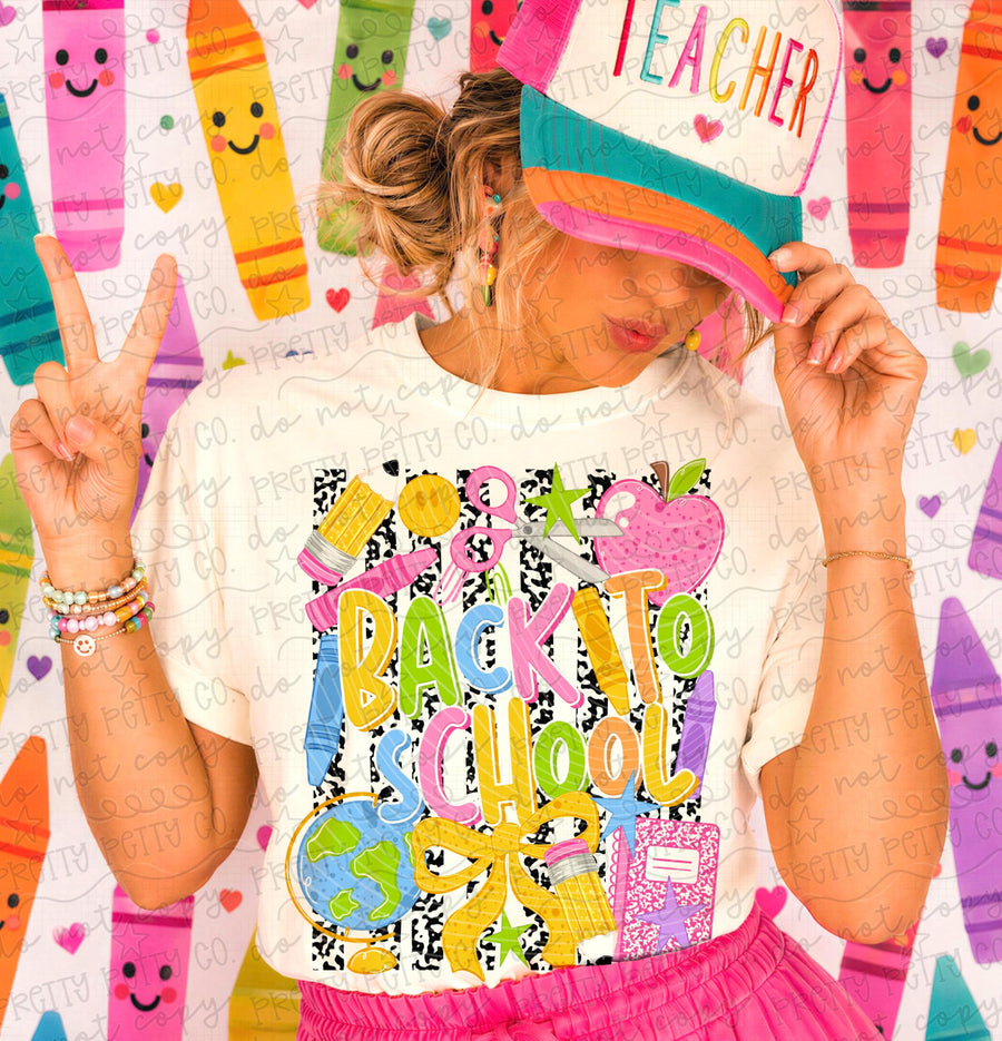 Back to School Shirt | Cute Teacher Tee | First Day of School Shirt | School Graphic Tee | Teacher Apparel | Back to School Gift