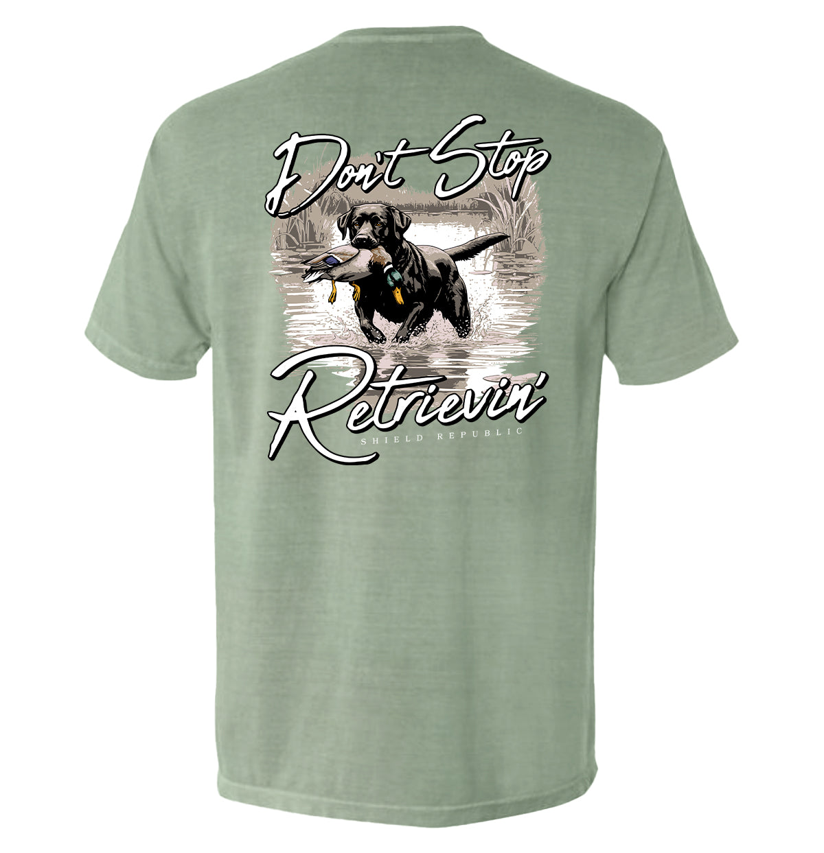 Don't Stop Retrievin' Black Lab - Pretty Petty Co