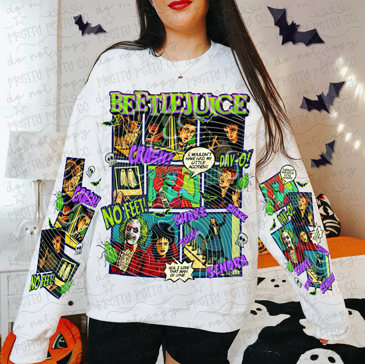 BJ Inspired Spooky Graphic Tee | Strange & Unusual Horror Shirt | Retro Gothic Apparel - Pretty Petty Co